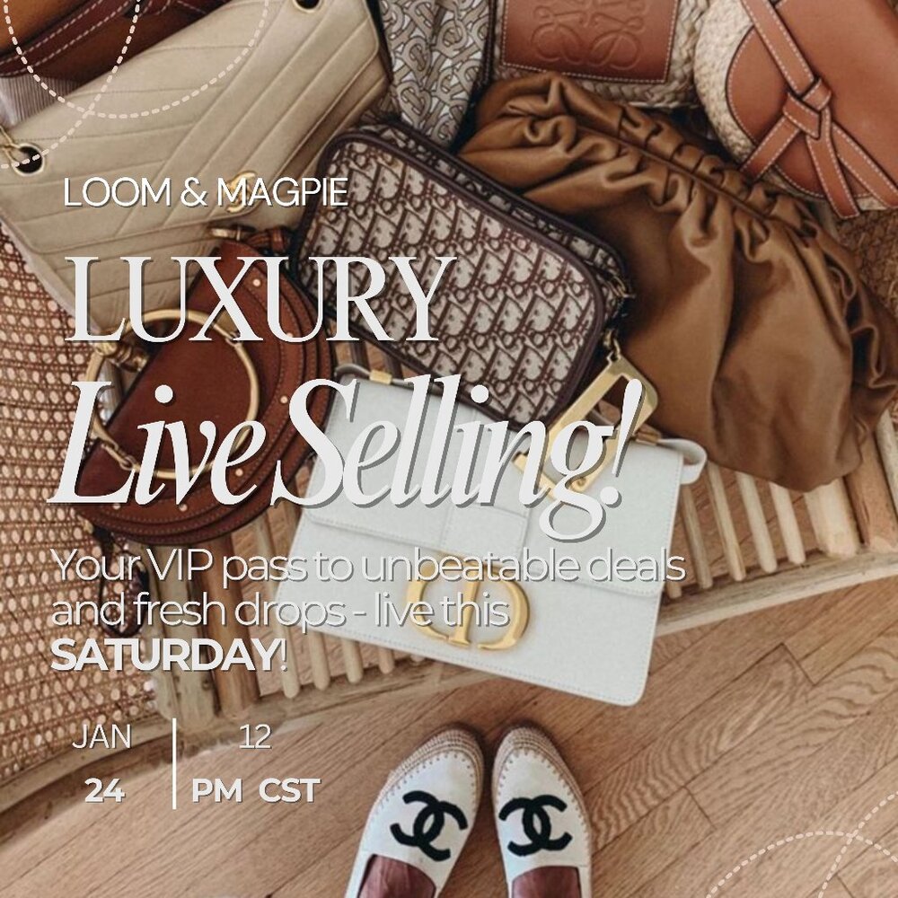 🚨LUXURY LIVE SALE!!🚨